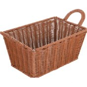 تصویر 1 از سبد حصیری دسته دار پلاستیکی با ظاهر شیک و جذاب